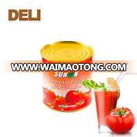 Best price of 100% pure canned tomato puree