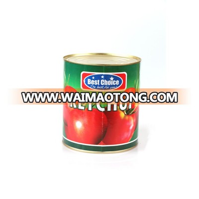 Wholesale high quality Easy Open tomato condiment tomato ketchup